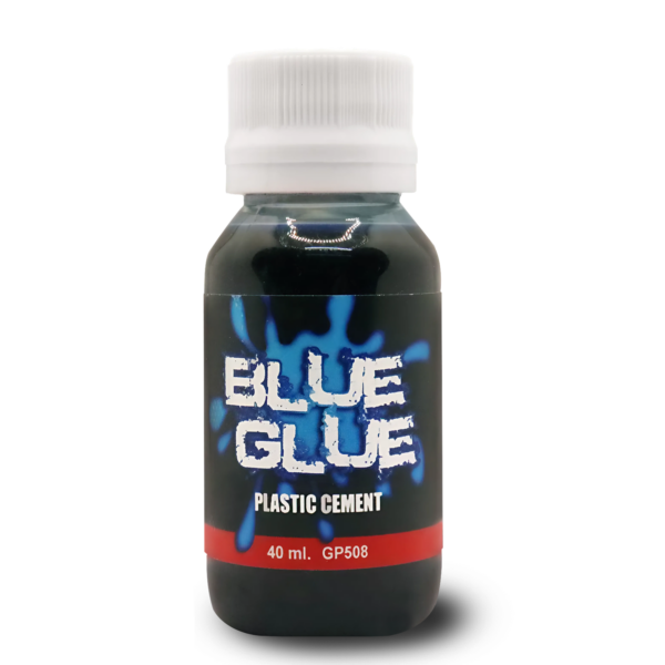 Blue Glue Plastic Cement